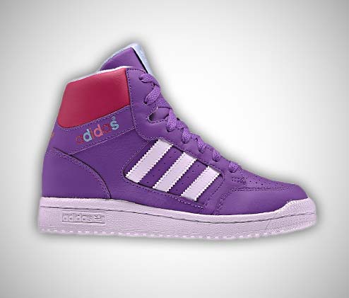 Adidas Junior violette et blanche